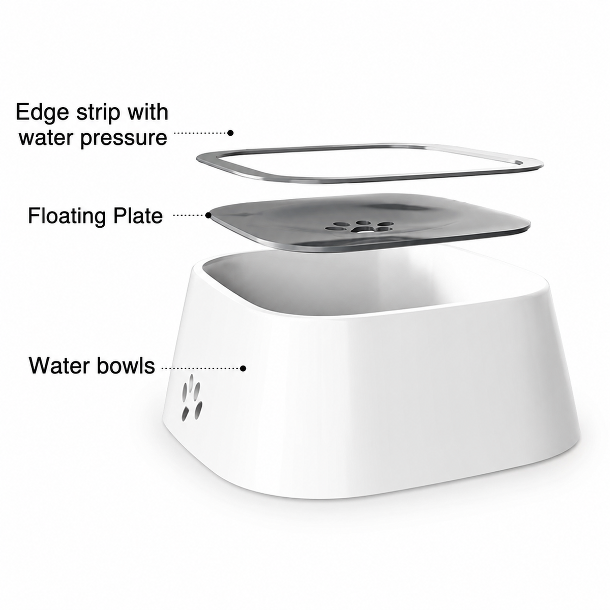 Floating Pet Water Bowl